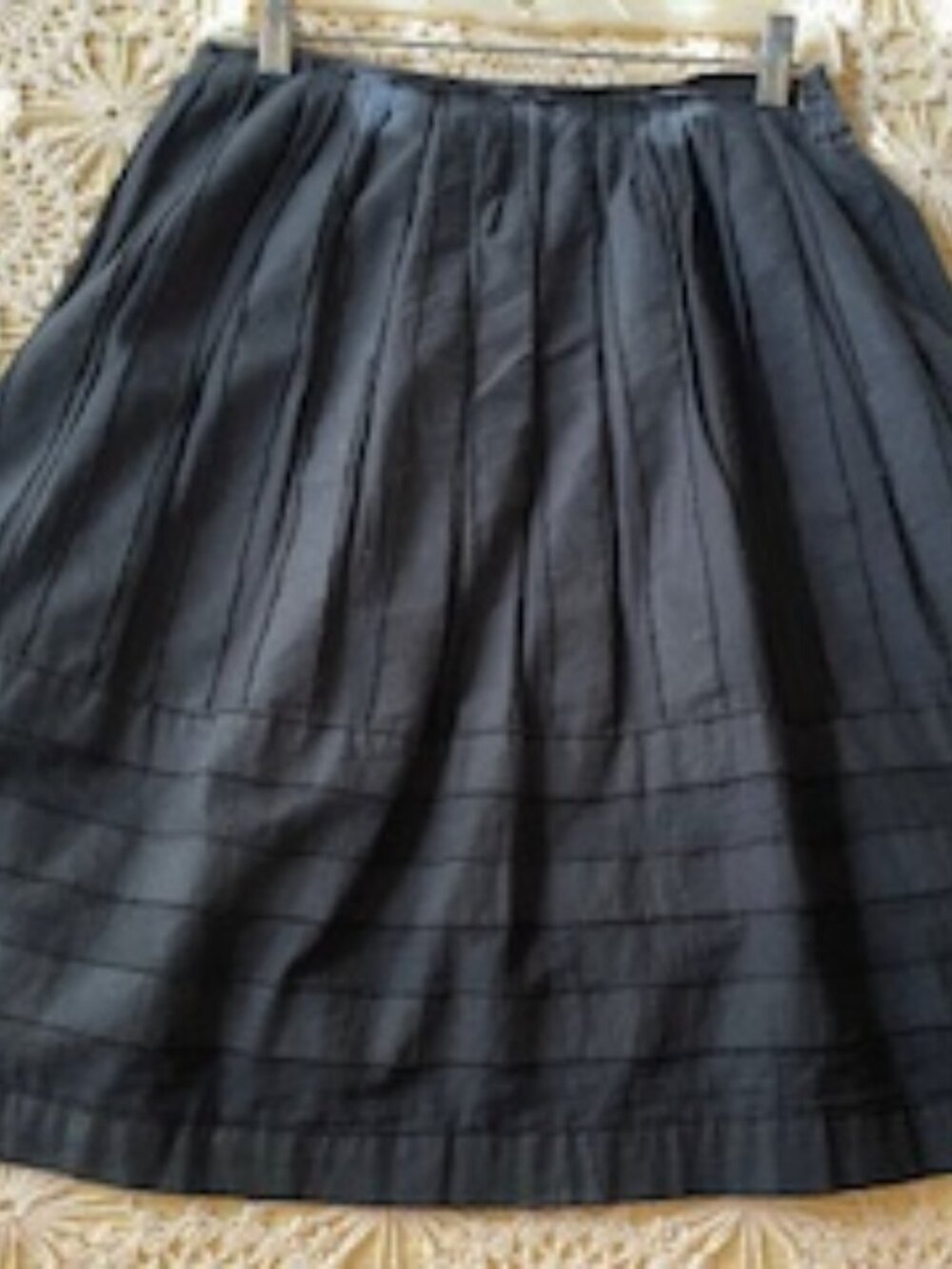 Cynthia Steffe Pleated Black Skirt - Size 2